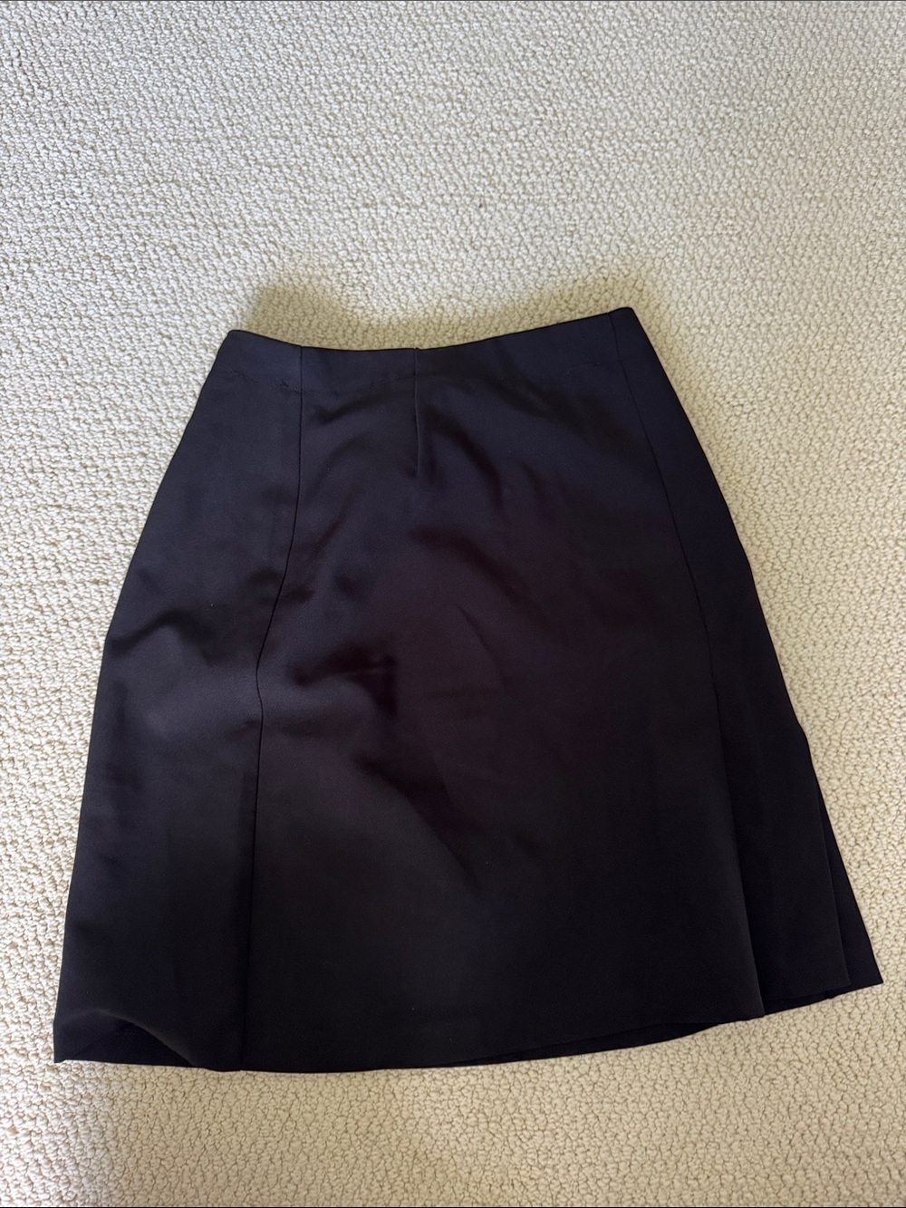Classic Black A-Line Women's Business Skirt
